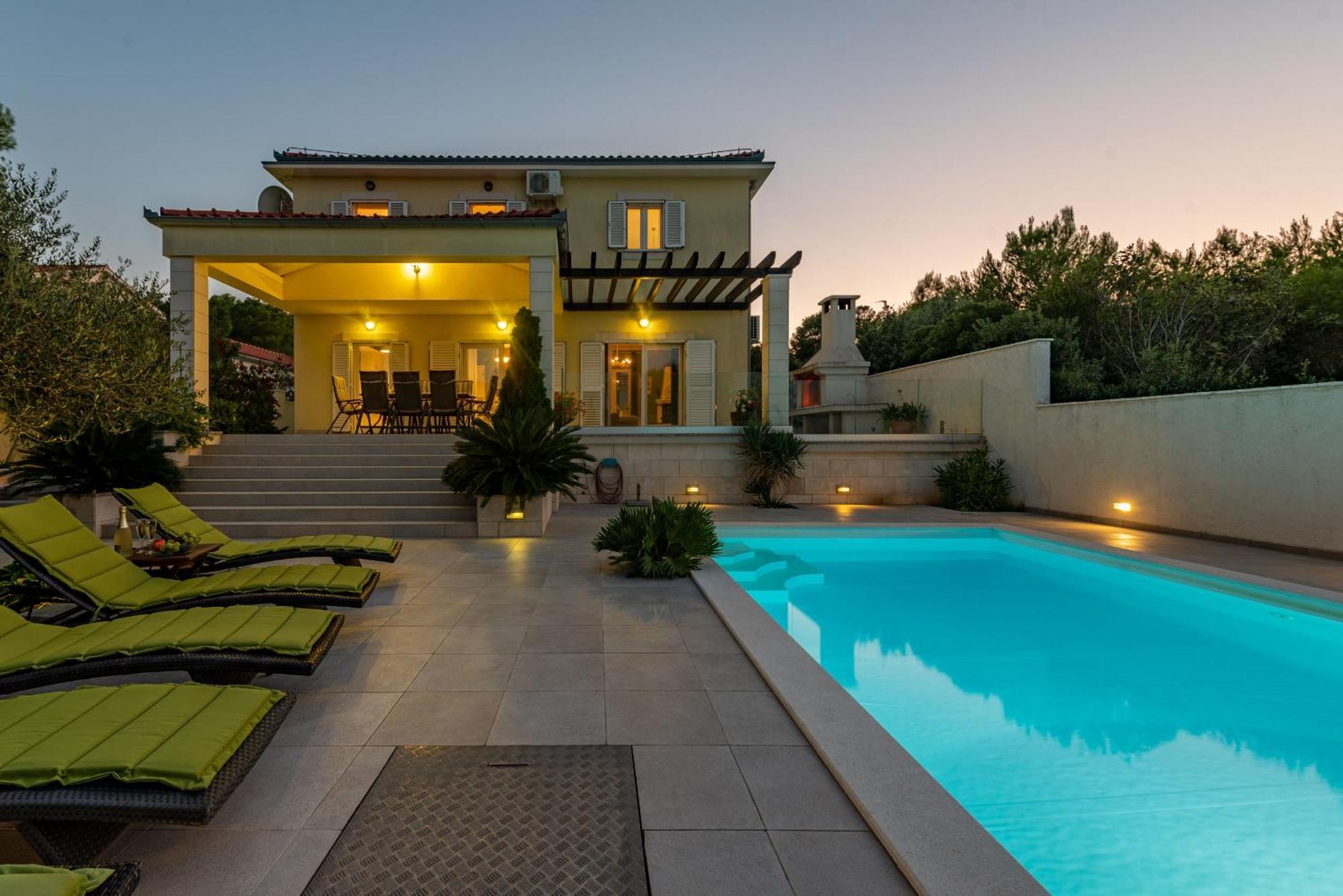 Villa Tatijana Zadarvillas تشوكييتزا المظهر الخارجي الصورة